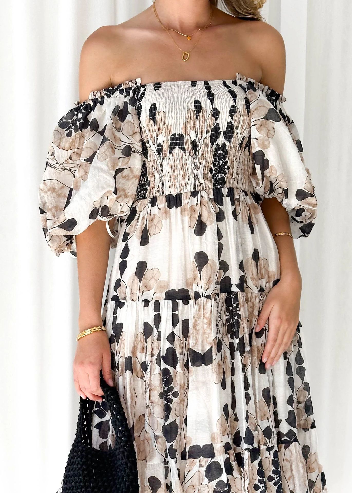 238g Weight Midi Dress Dress Length Type Sleeveless Sleeve Length Regular Dress Dresses Type Spandex, Polyester Fabric Type Mid Waist Waist Line Daily, Street Occasion Boat Neck Neckline Regular Fit Fit Type Flower Pattern Spring, Autumn Season Women's Gender Elegant, Vacation Style Wholesale Women's Elegant Vacation Flower Daily Street Boat Neck Sleeveless Regular Dress 2