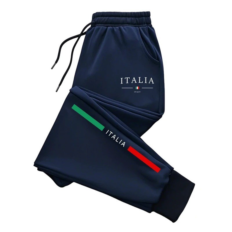 Men's Printed Jogger Pants Casual Sweatpants with Fleece Lining All-Season Comfortable Streetwear Lounge Pants_viptrois.com
