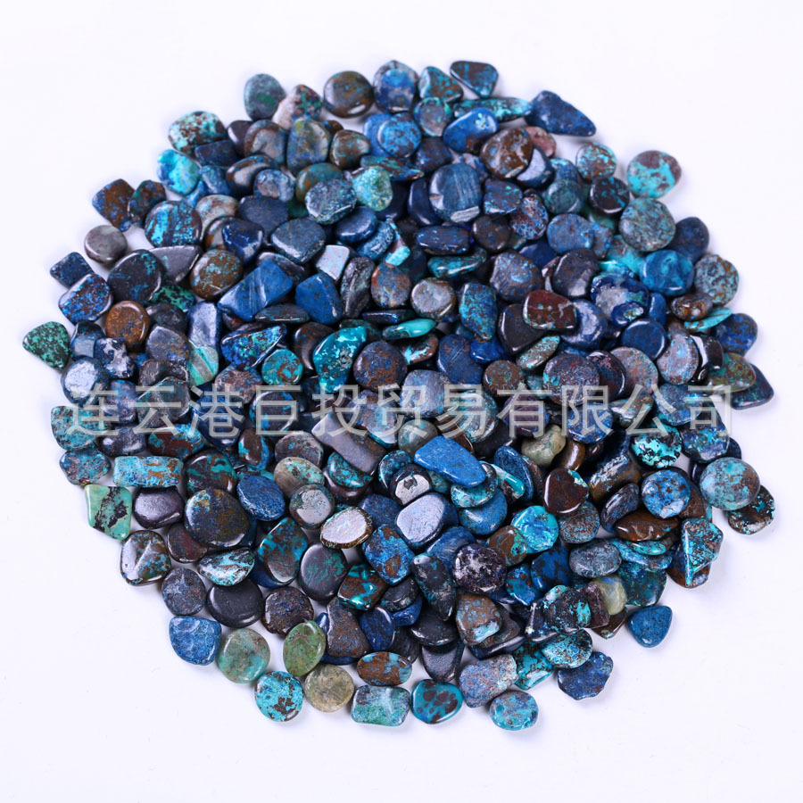 100 tipos de piedra triturada de 7 - 9mm cristal natural jade ágata espécimen de piedra preciosa marco de fotos transfronterizo mano suministro Amazon