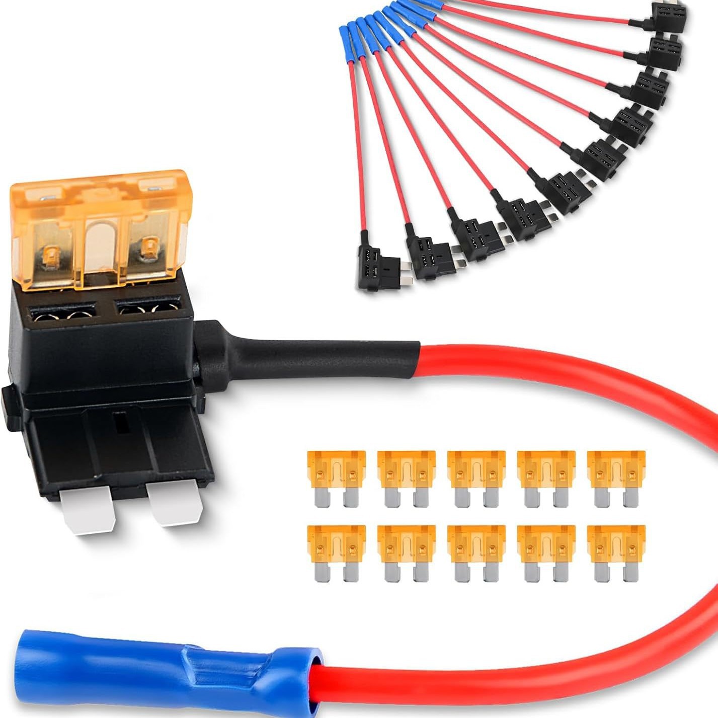 ACU汽车保险盒取电器取电线保险丝插座行车记录仪降压线熔断器