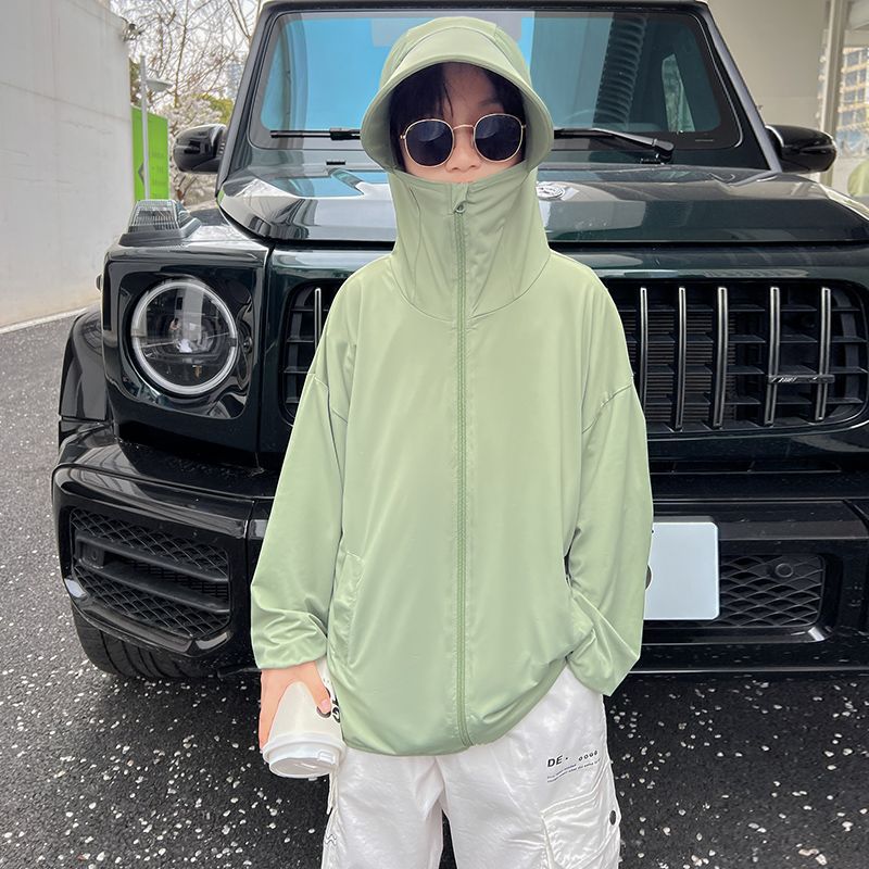 Niños de verano chaqueta delgada 2024 nuevo niño chino de moda fábrica de comercio de ropa de verano