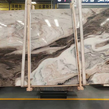 卢浮宫天然大理石拼花地砖欧式石材水刀拼画奢石电视墙面