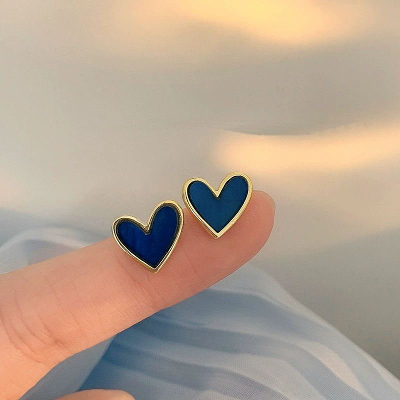 Серебряные серьги с иглой, серебро 925, акценты циркония и кошачий глаз, микроинlay, лёгкие 0.008 кг