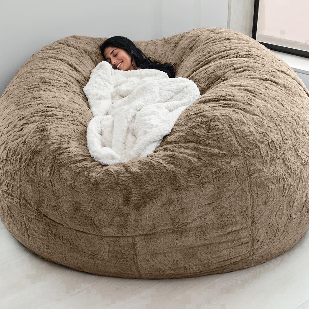 2023 New Double Multi-Person Bean Bag Bean Bag Living Room Sofa Bed Simple Sofa Tatami