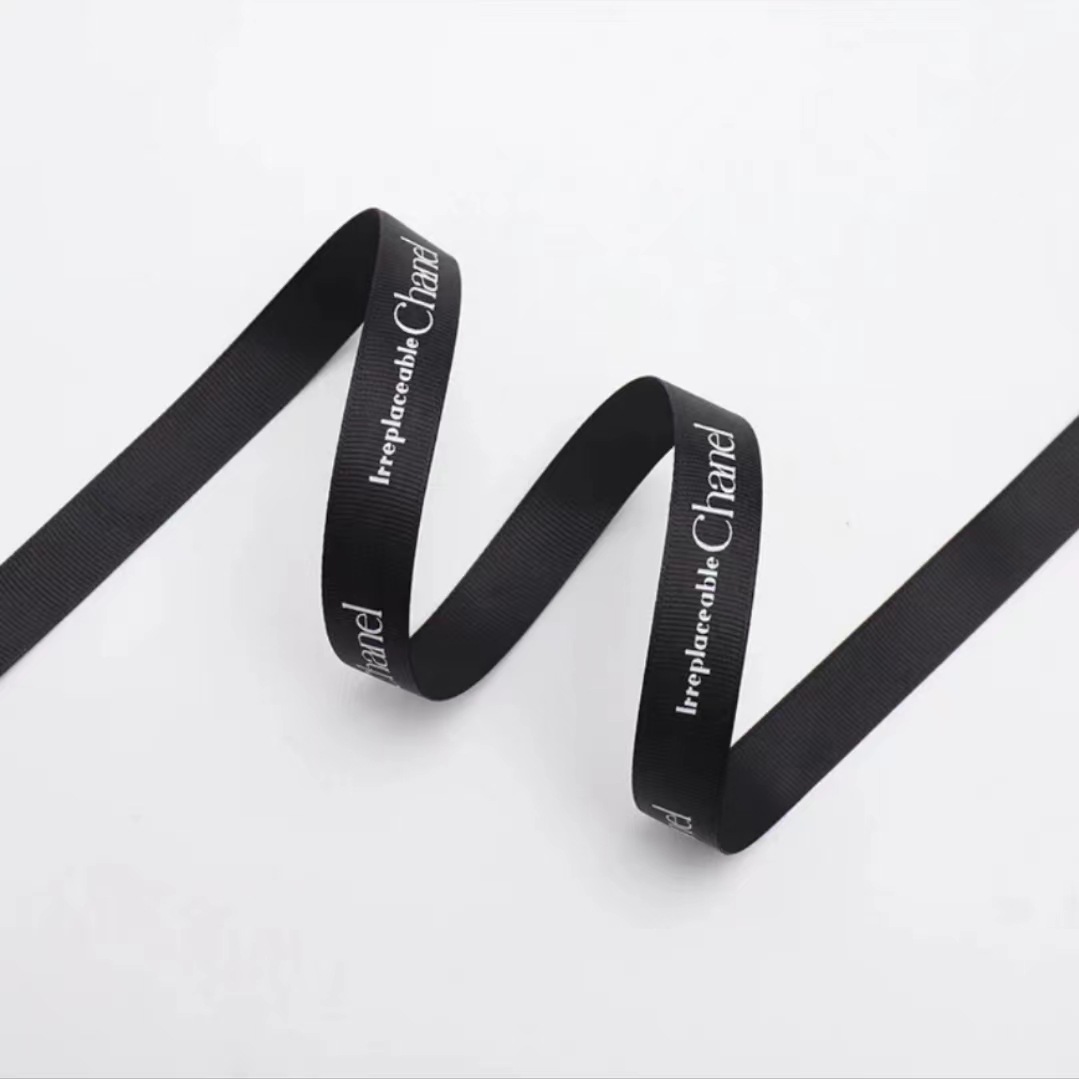 Chanel estilo inglés costilla cinta flores regalo cinta DIY regalo decoración cinta pastel embalaje cinta ramo cinta