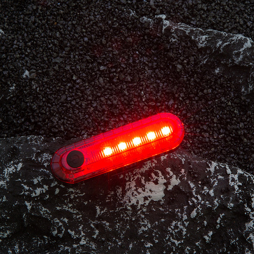 New High Bright Waterproof Rechargeable Bicycle Tail Light Outdoor Night Riding Portable Safety Warning Light Cycling Accessories Wholesale