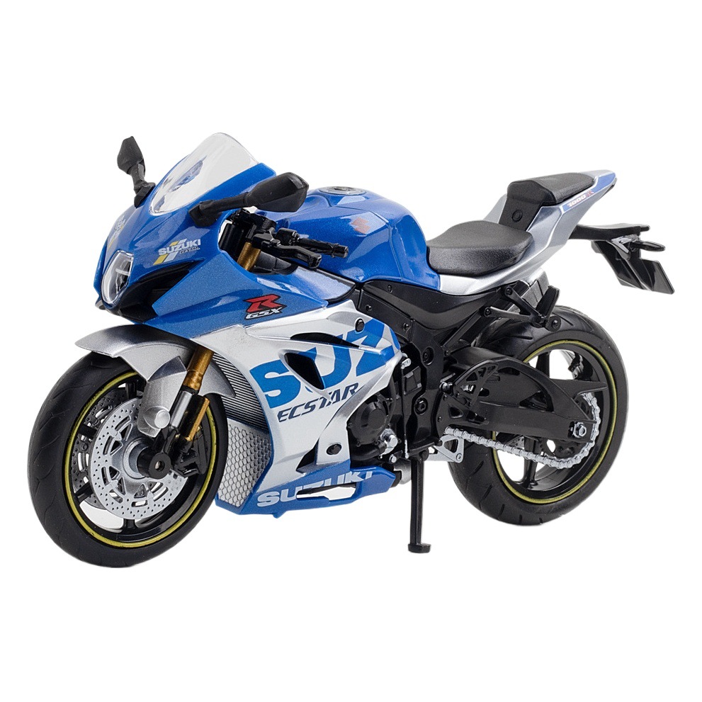 Marke aleación 1 a 12 applia RSV4 Suzuki GSX motocicleta modelo Silent Light modelo de juguete adornos