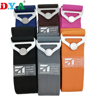 Factory Direct Supply Luggage Bundling with Trolley Case Safety Belt Polypropylene Webbing Creative Suitcase Reinforced Packing Belt