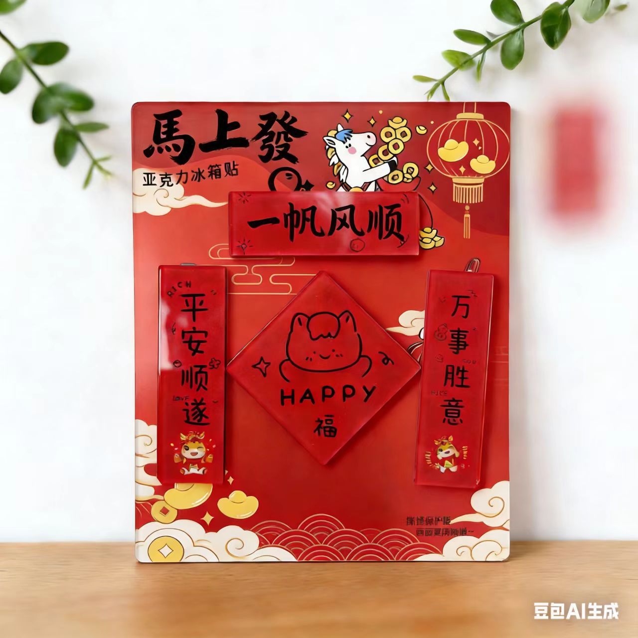 一帆风顺(无背卡)