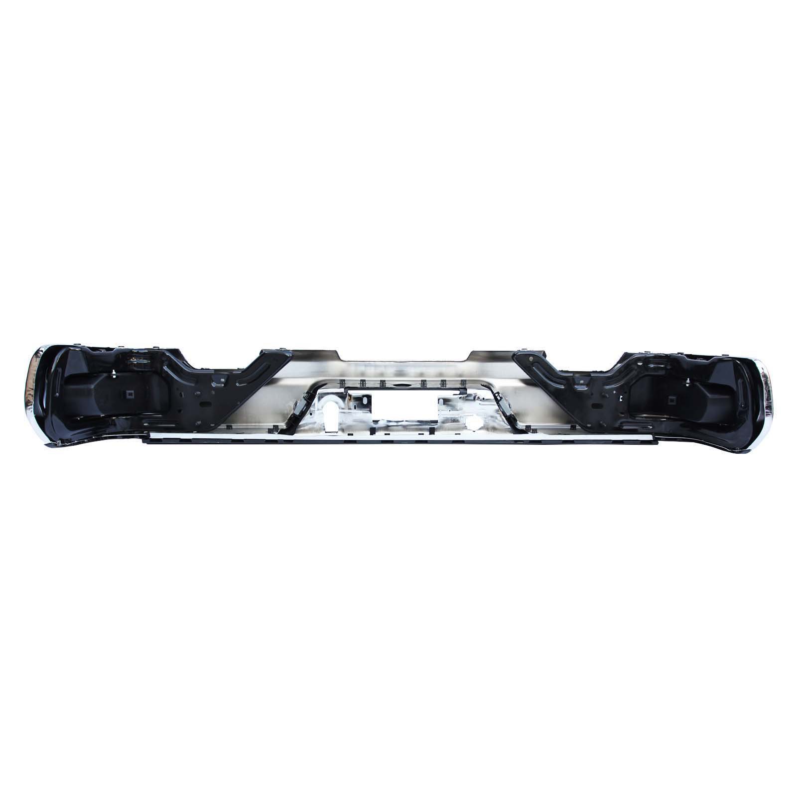 Aplicable a Chevrolet 19 - 22 Silverado parachoques traseros Solode original galvanizado con orificio de escape