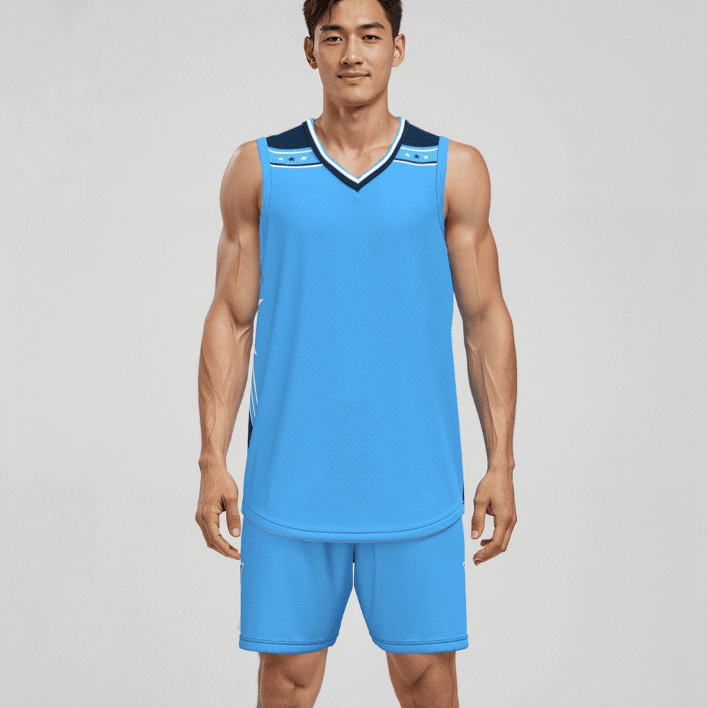 Sports Basketball Uniform Set for Adults and Children, Same Style Fashionable Training Uniform, Wholesale Group Purchase, Printable Pictures, Text and Numbers