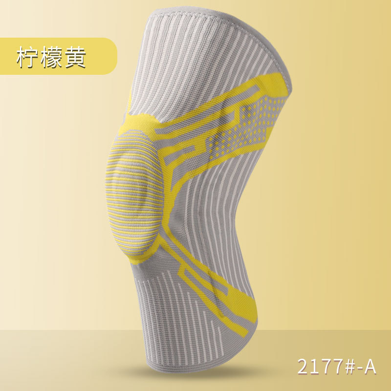 Verano nueva rótula de silicona de punto cubierta de rótula de Deportes de silicona soporte de primavera baloncesto rótula montañismo correr