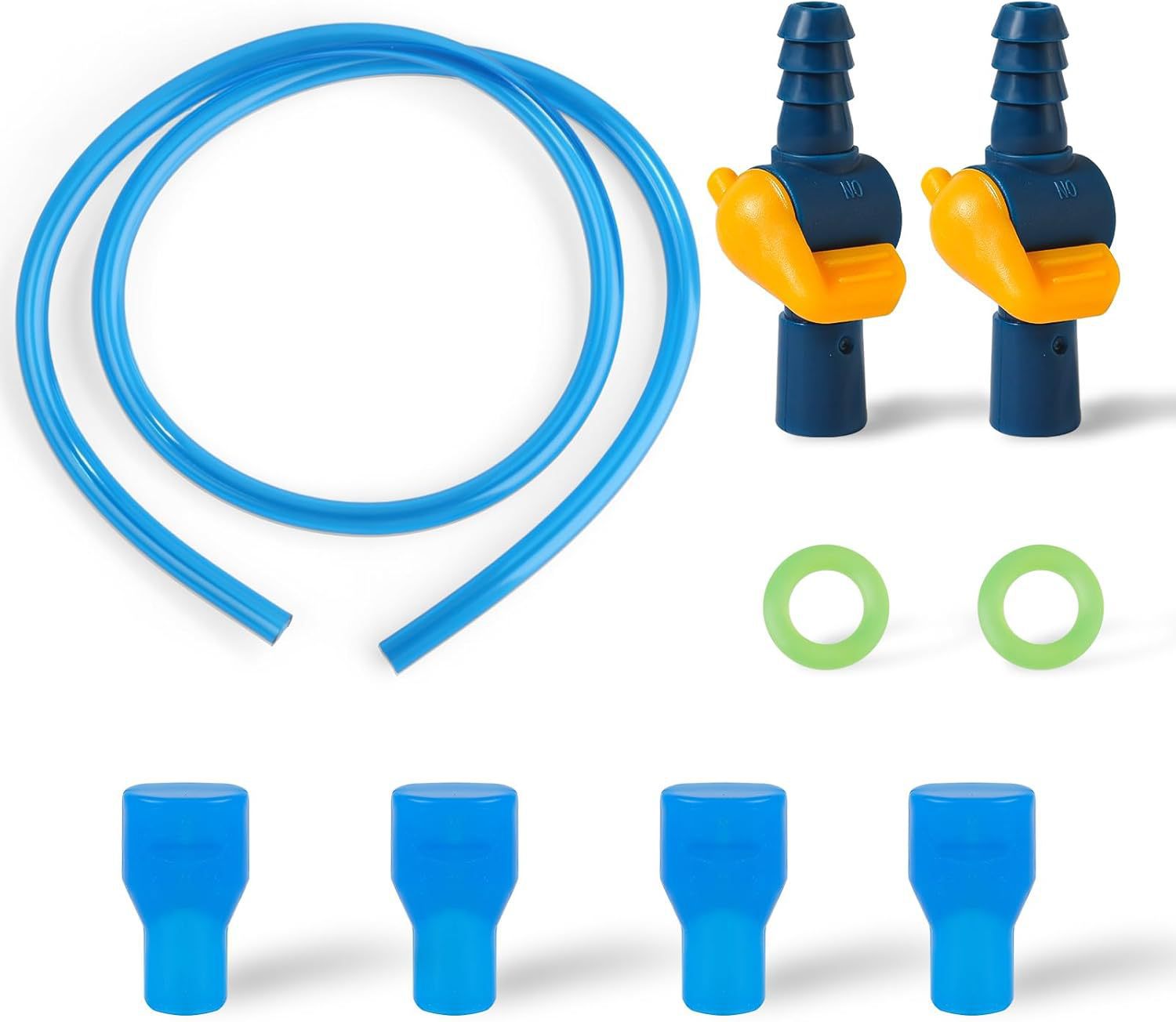 수도관 키트--2 패스스루 커넥터