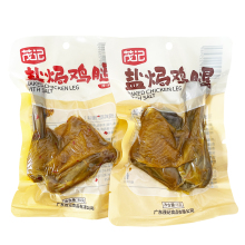 盐焗鸡腿80g*5包香辣鸡肉零食网红休闲熟食卤味解馋追剧小吃