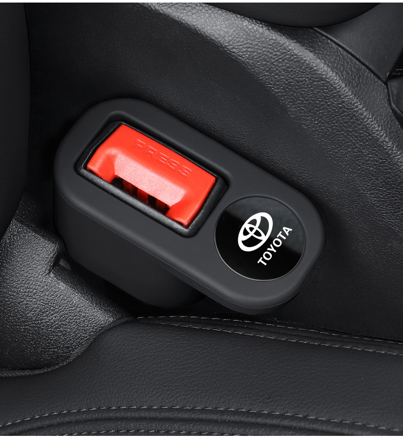 Applicable to Toyota Corolla Camry RAV4 Rongfeng Landa Asian Dragon Seat Belt Socket Protective Cover Fixed