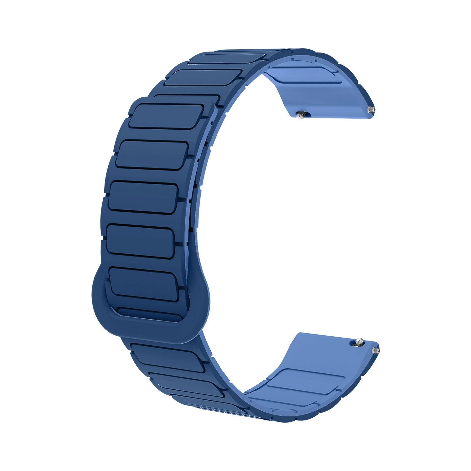 Подходит для Samsung/Huawei/Huami/Garmin/Loop I-образный магнитный силиконовый ремешок 12/18/20/22 мм