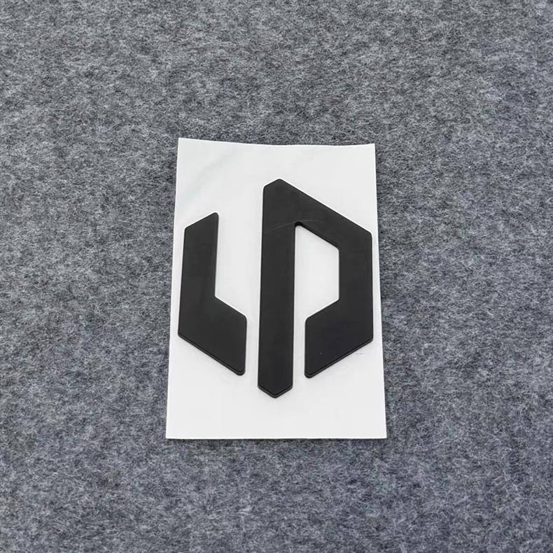 Suitable for the New Leapmotor C01 C11 C10 Car Logo Modification Black Warrior Decorative Sticker Front Logo Rear Lettering