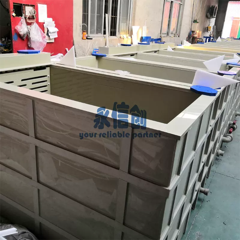 塑料酸洗碱洗槽 聚丙烯pp磷化清洗槽 PVC聚氯乙烯板材焊接箱体