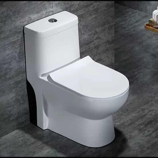 墙排后排抽水马桶坐便器家用冲落式普通酒店工程装修新款厂家批发