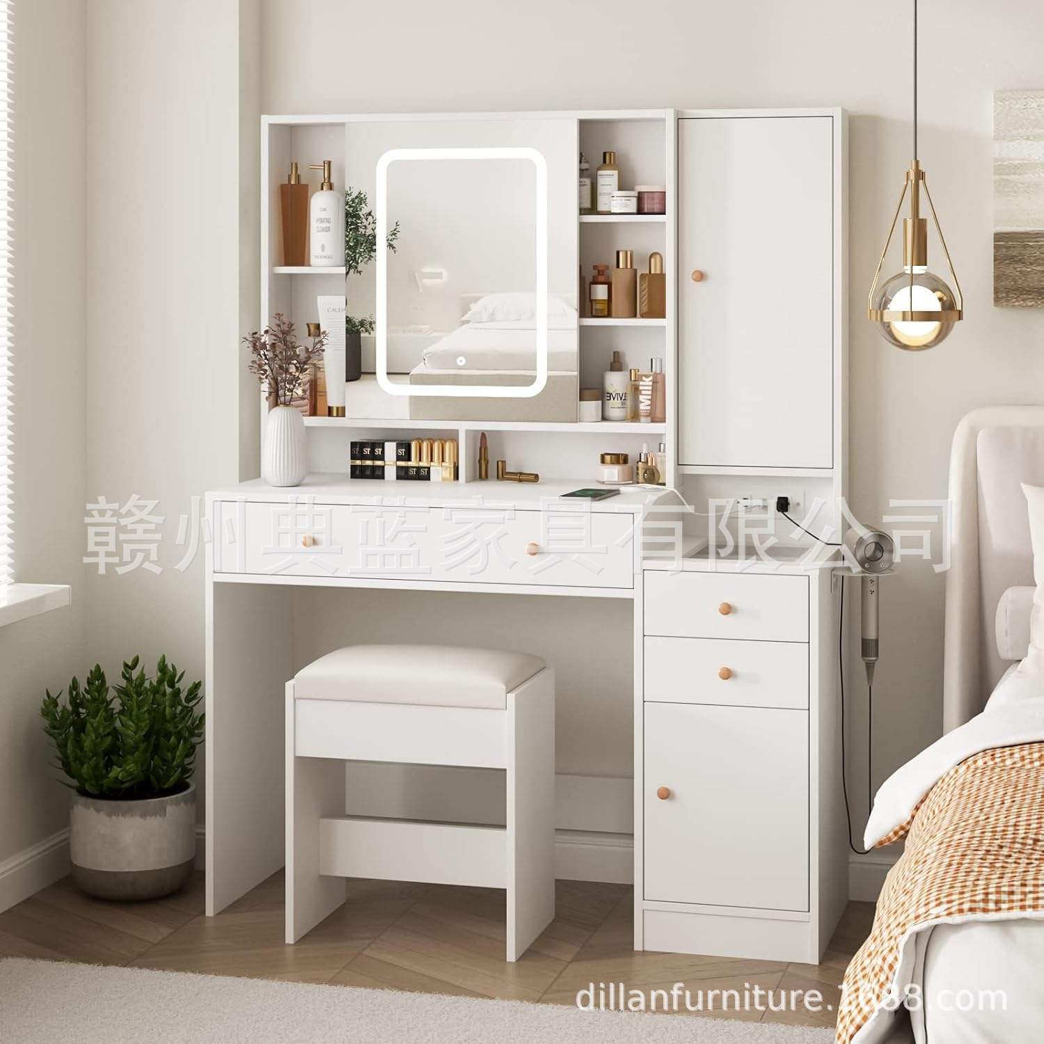 Comercio exterior transfronterizo mesa de maquillaje de estilo europeo dormitorio simple moderno mesas de maquillaje mesas de maquillaje mesas de maquillaje