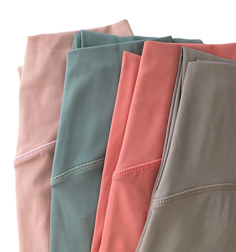 Quick-drying, high-waisted, nude-feeling, high-elasticity, no-embarrassment, yoga nine-point pants for women, running fitness leggings, training pants worn outside