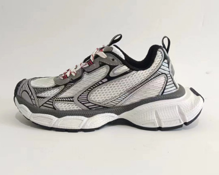 회색과 흰색 빨간색 35-46