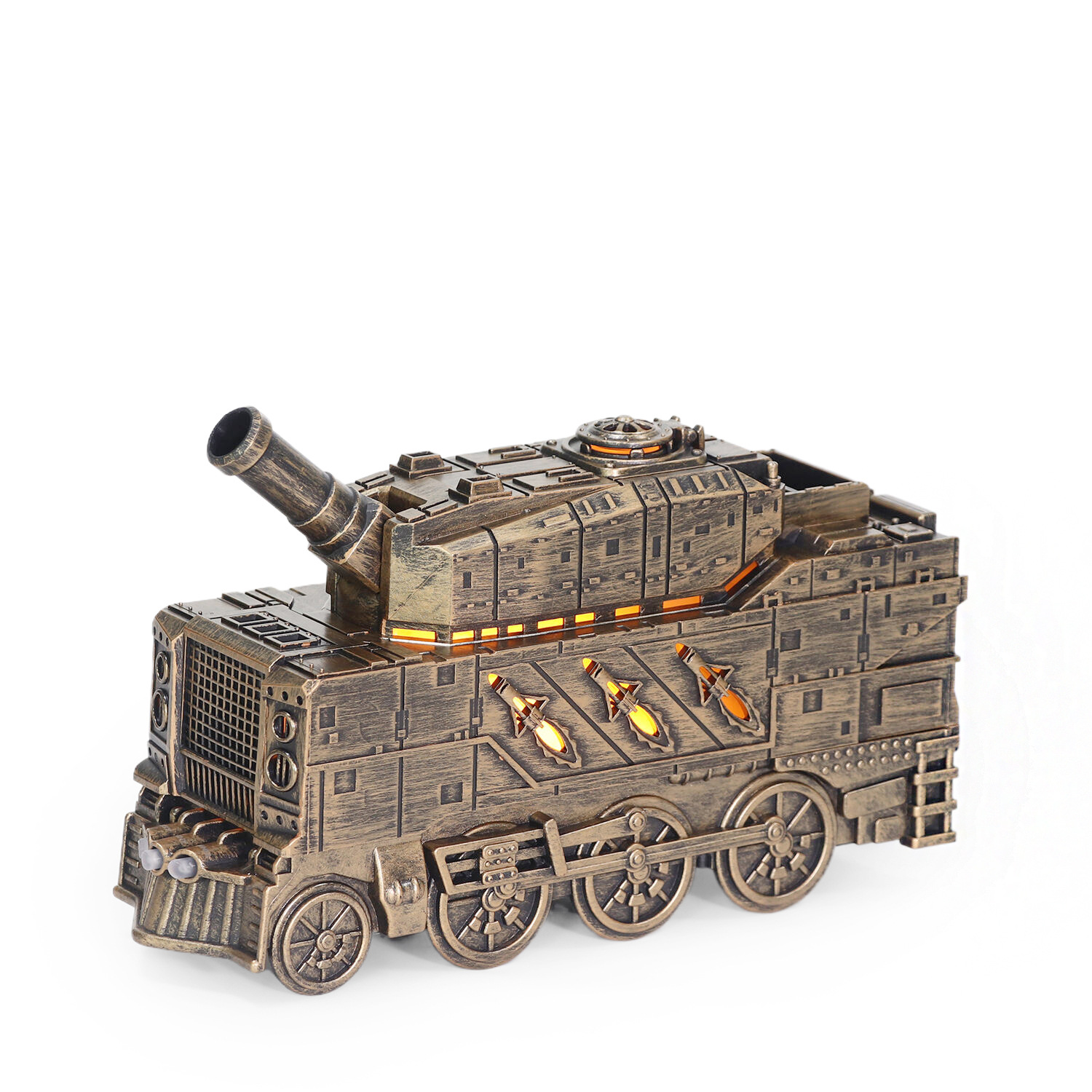 Transfronteriza nuevo tren máquina de aromaterapia aceite esencial fragancia escritorio Decoración Retro humidificador casa niebla control remoto