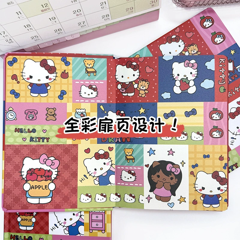 Hello Kitty, качественный мультяшный ноутбук, тетрадь для учащихся начальной школы, книга