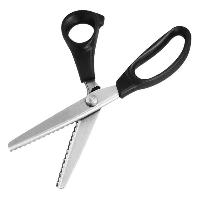 Tijeras de encaje de tela tijeras de muestra de tela tijeras de diente de onda Sierra de diente de perro tijeras de patrón de tela tijeras de sastre fábrica al por mayor