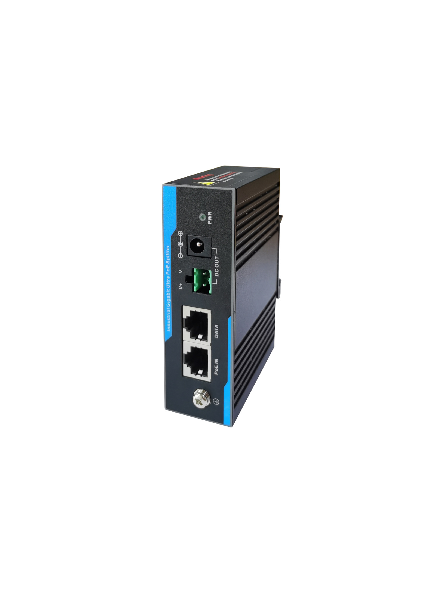 IPS60G  工业级bt标准单路千兆PoE分离器，最大输出60W