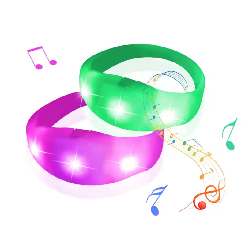 磁気発光ブレスレットコンサート音楽祭応援小道具 LED 発光ブレスレット応援発光リストバンド|undefined