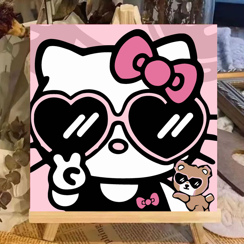 R012 / 20*20cm paint+brush+backing board