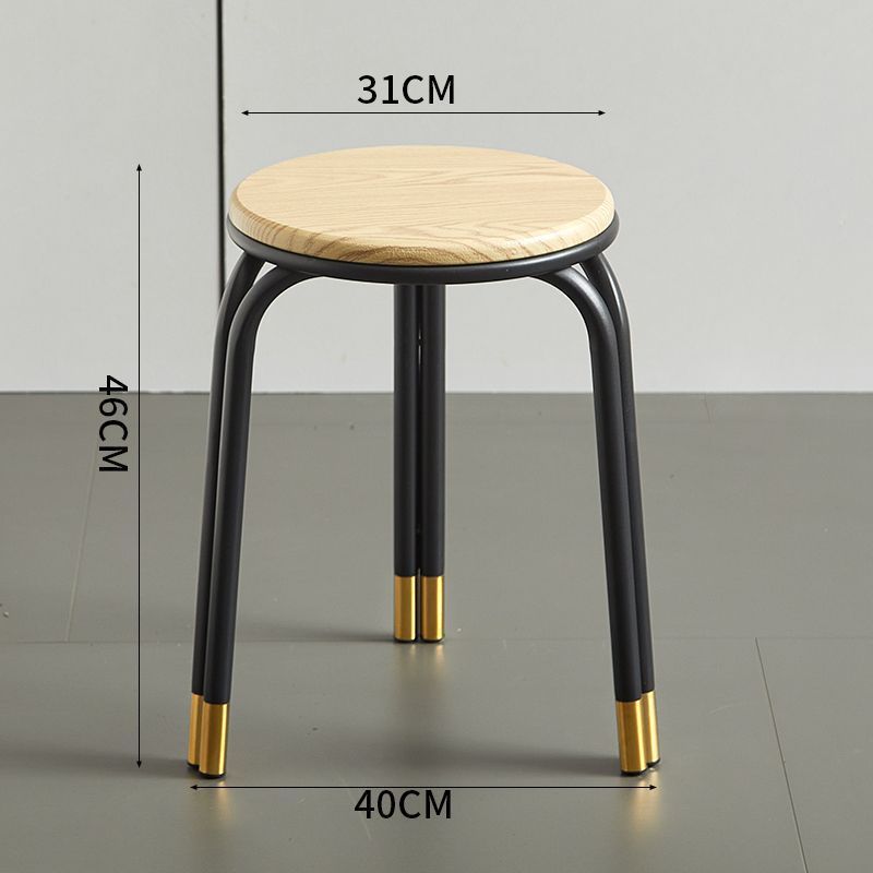 단단한 나무결 표면 [높이 46cm - 3개의 다리가 안정적] ◁ 추천상품