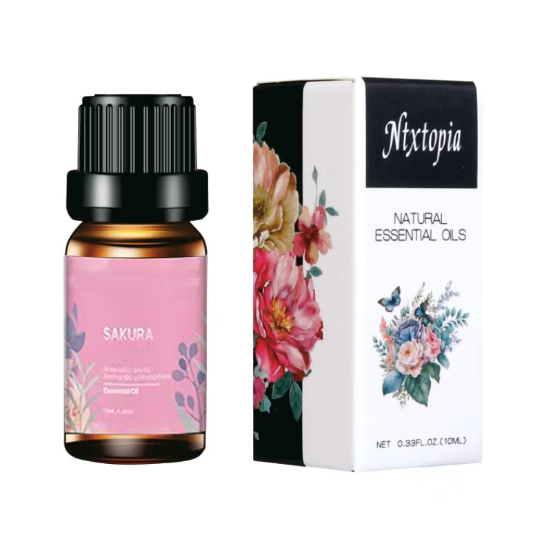 Conjunto de aceite esencial de aromaterapia soluble en agua transfronteriza, conjunto de 6 piezas para humidificador de aire fresco