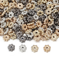 DIY bead accessories wholesale CCB bracelet spacer bead spacer handmade beaded snowflake F3663