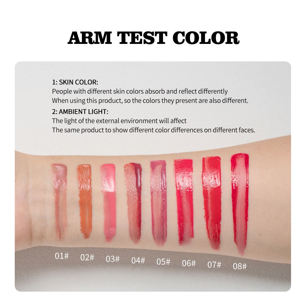 Julystar Lip Red Lip Gloss Mirror Water Lip Gloss undefined