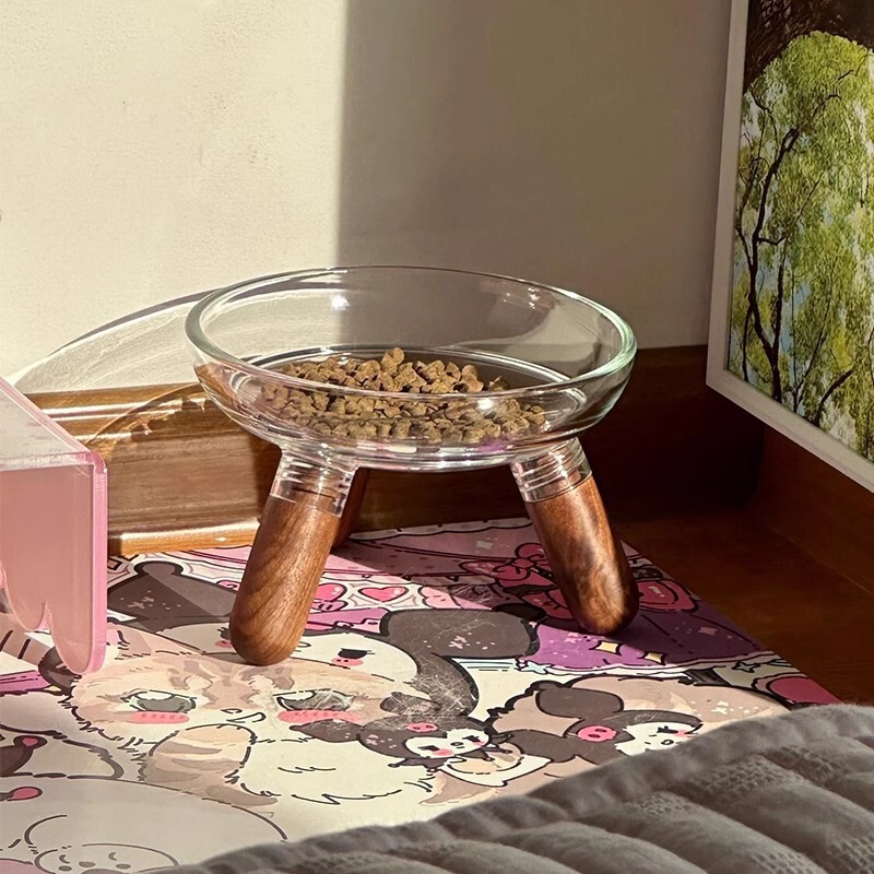 Cat Bowl Cat Food Bowl 2024 New Elevated Cat Bowl Plastic Cat Bowl Cat Food Bowl 2024 New Elevated