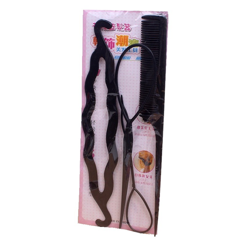 Korean Style Hair Twister, Hair Piercer, Sweet Ball Head, Lazy Styling Tool, Value-For-Money Four-Piece Set of Hairpins