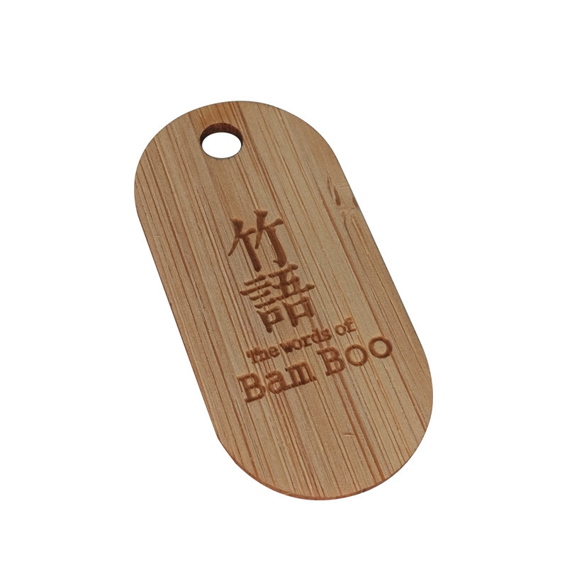 Placa de equipaje de madera, placa de identificación, etiqueta de equipaje, placa de madera, etiqueta de bambú, placa de madera grabada con láser, placa de madera, placa de bambú decorativa