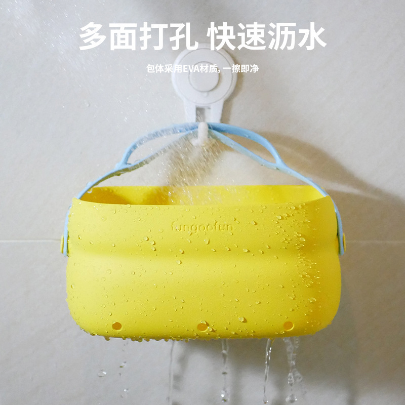 ゴッホ范旅行洗面バッグ防水旅行収納高颜値携帯乾湿分離マカロン色化粧バッグ|undefined