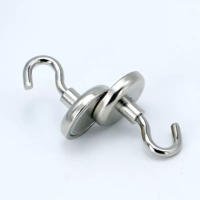 钕铁硼磁性材料永磁材料强力磁性挂钩随手磁吸挂钩