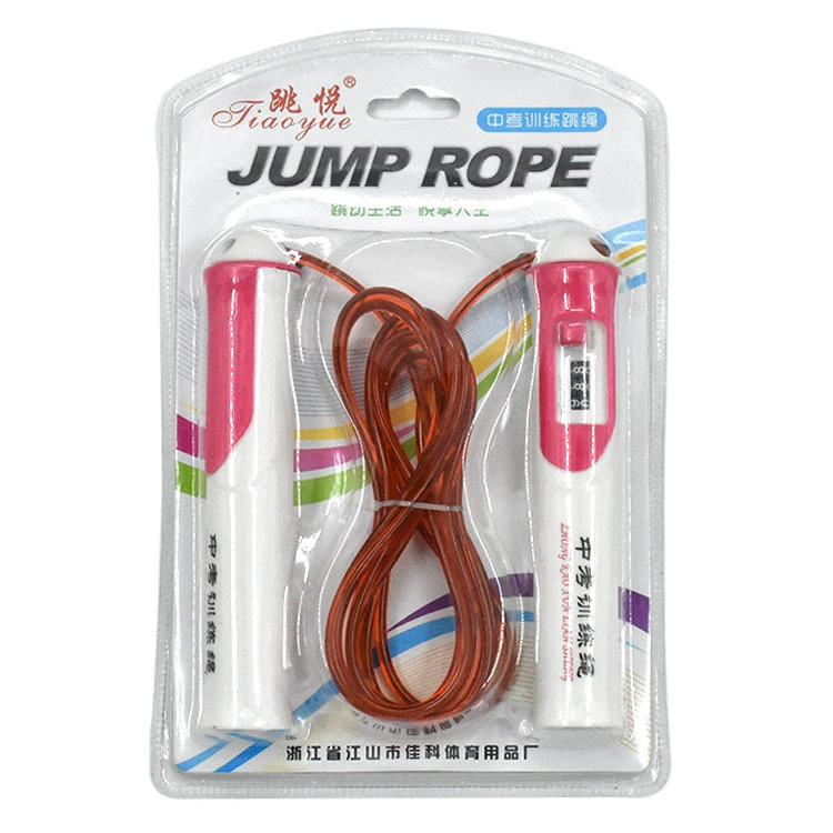 Скакалка, счет, подготовка к экзаменам на прием в старшую школу, учащиеся средней школы, экзамен по физкультуре для детей, профессиональная фитнес-скакалка из стальной проволоки