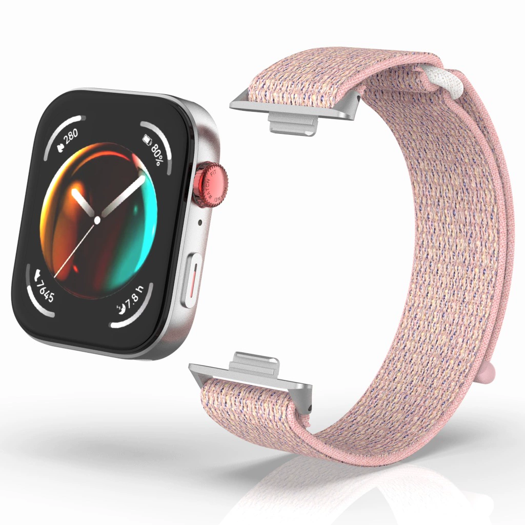 Совместим с браслетом Huawei Watch Fit4 ремешок HUAWEI fit4pro универсальный ремешок из нейлона двух секций для fit3