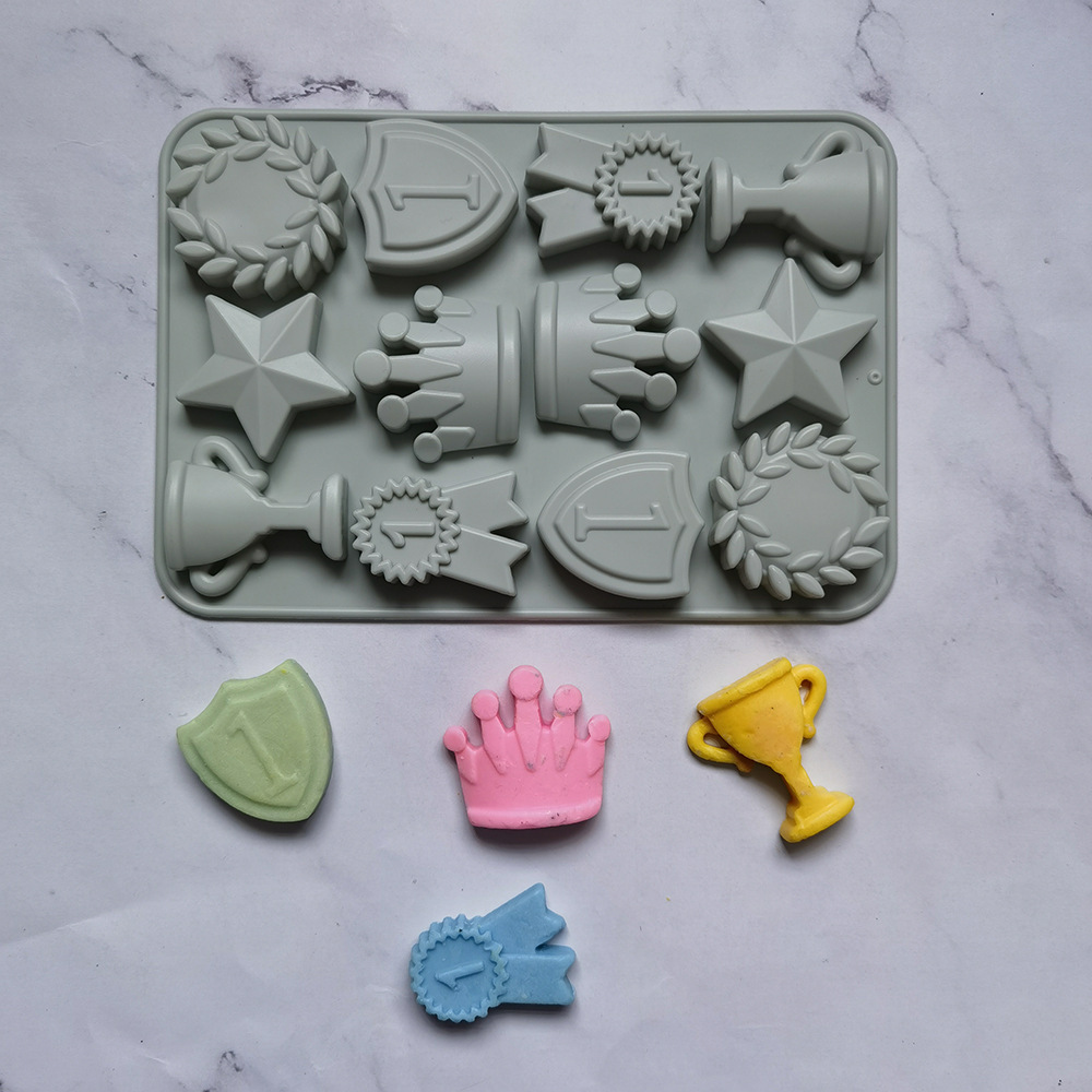 金杯440巧克力饼干模蛋糕模具雪糕糖果硅胶模具