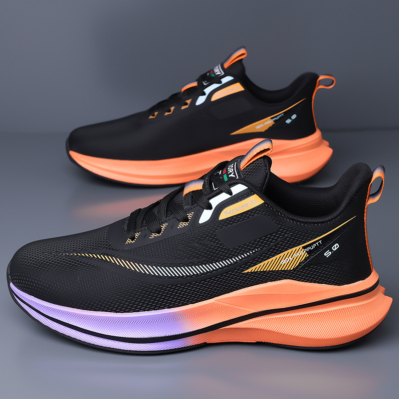 Zapatos de hombre otoño e invierno nuevo estilo de cuero todo fósforo suela suave zapatos deportivos ligeros zapatos para caminar zapatos para correr de moda zapatos casuales