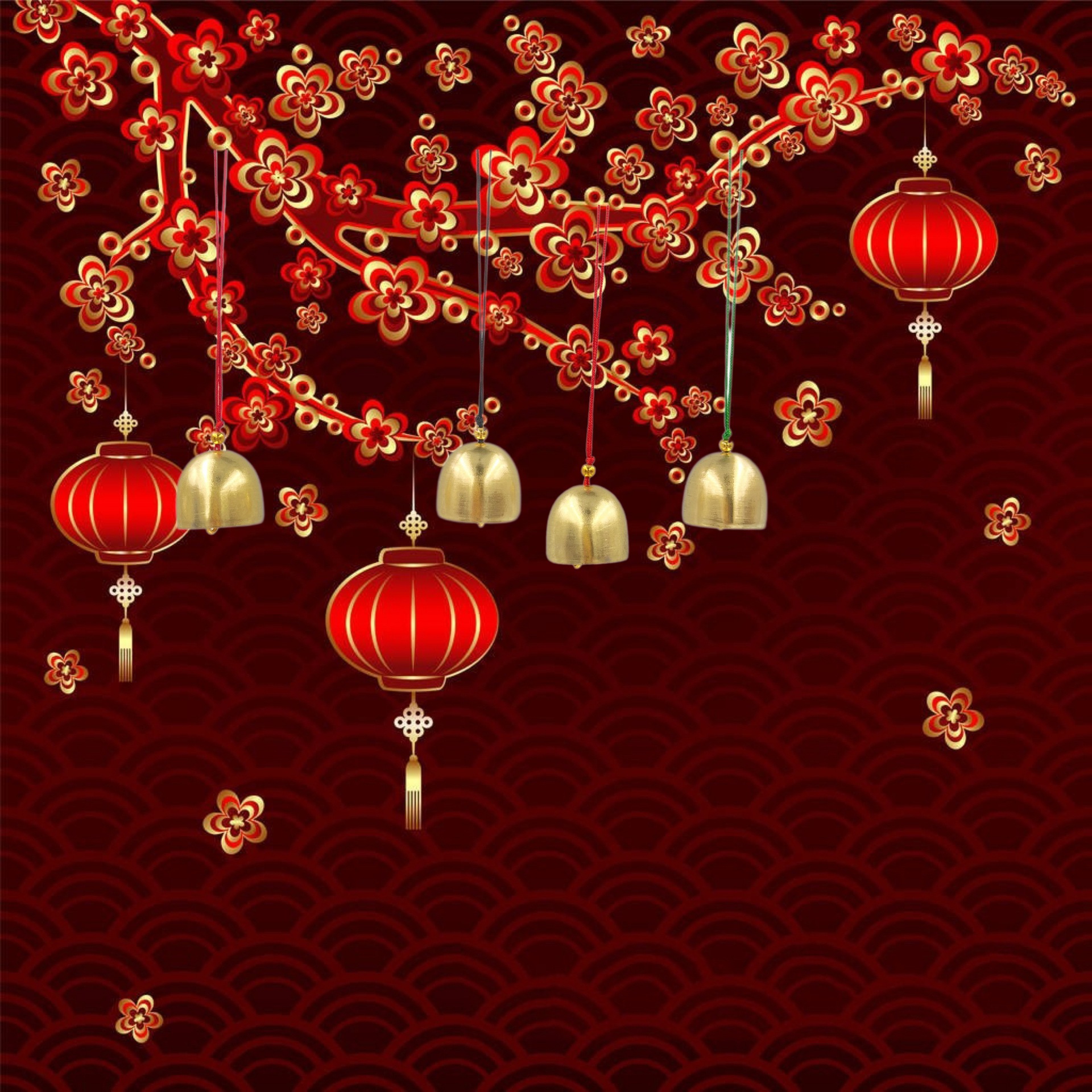 Mini clopot de alamă pentru carillon eolian decor de crăciun_voghion.com