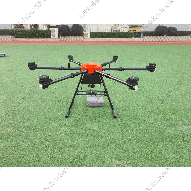 农用田地撒药植保无人机 智能遥控无人飞行撒播机 远距离喷药机