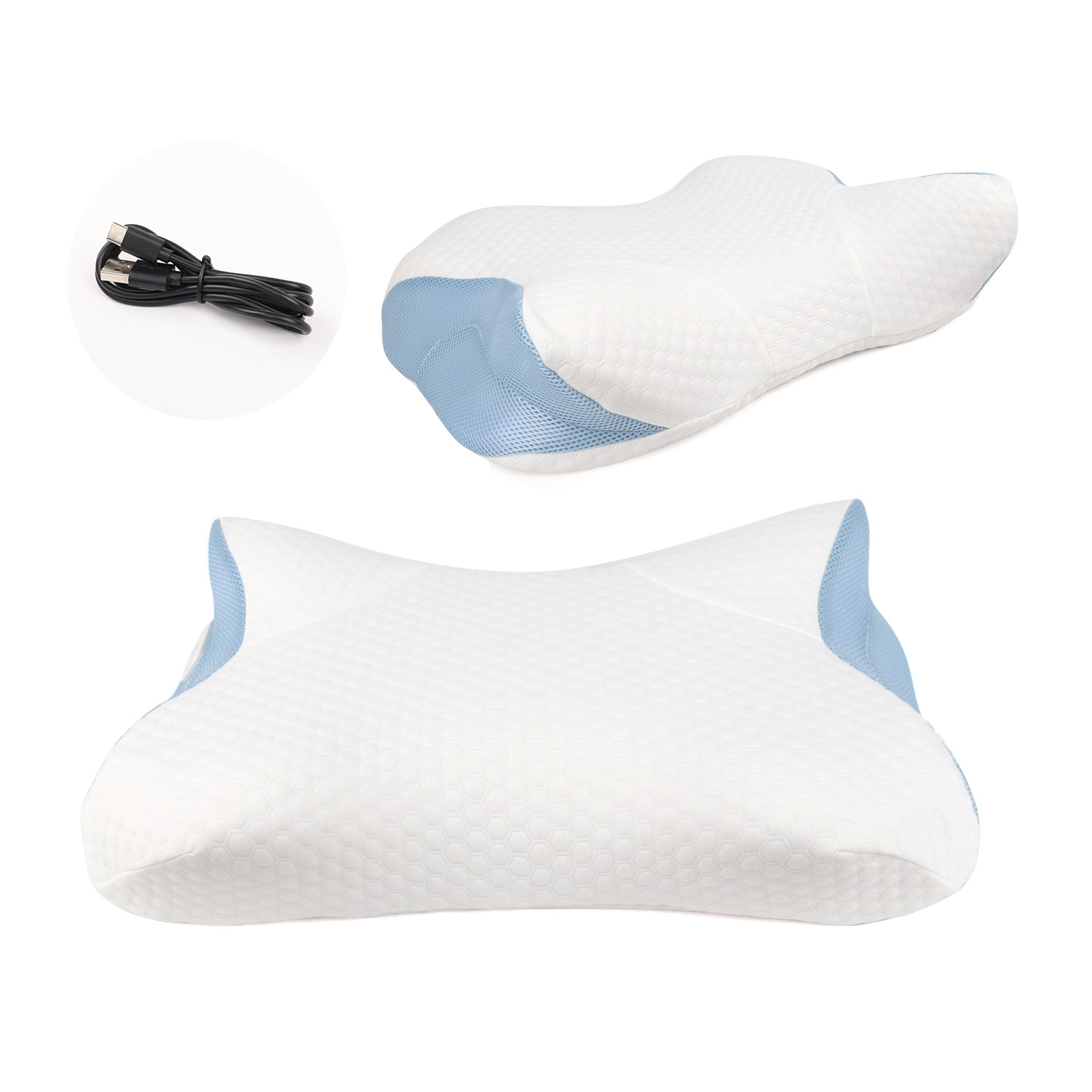 Almohada de Memoria Térmica Mariposa de Espuma Viscoelástica para Adultos image 6