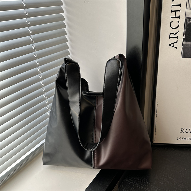 2024 nueva moda retro holgazante bolso de mano de estilo de viaje de mujer gran capacidad ocio hombro brazo bolso