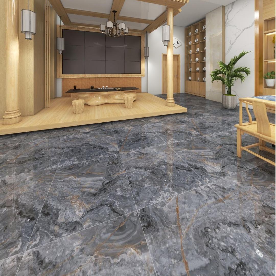800x800玉石防滑耐磨新家装修客厅室内地砖瓷砖奢石地板砖背景墙
